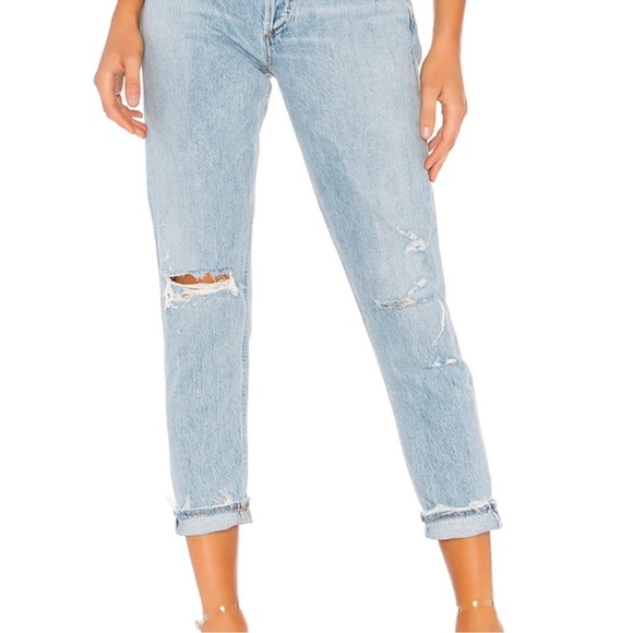 EUC AGOLDE Jamie High Rise Classic Jeans Size 27